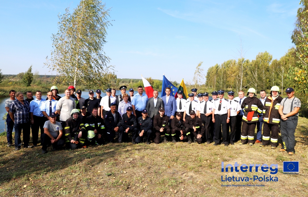 Kauno rajono ugniagesiai dėkoja visiems prisidėjusiems prie projekto įgyvendinimo
